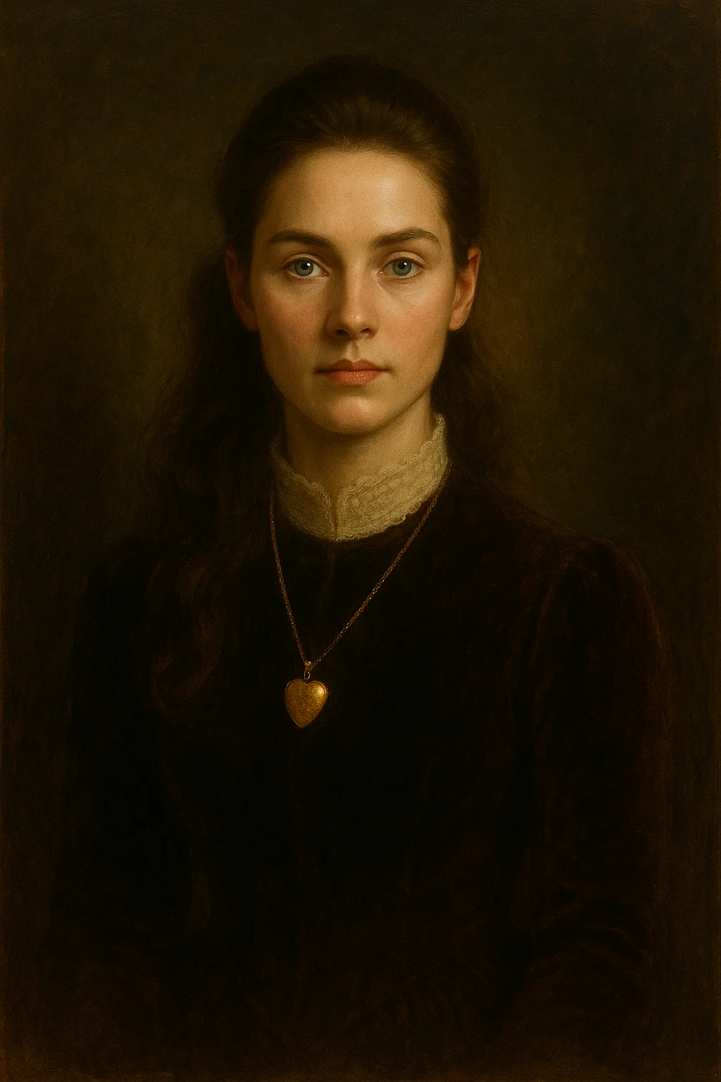 1800s Oil Portrait